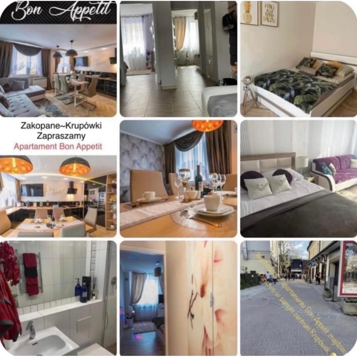 Apartament Bon Appetit - Krupowki-ザコパネ エクステリア 写真